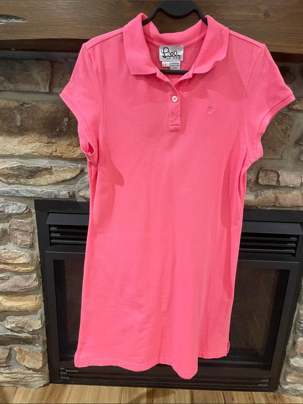 Lilly Pulitzer Hot Pink Polo Dress